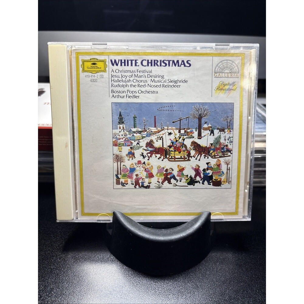 Deulsche Grammophon White Christmas CD Boston Pop Orchestra W Germany